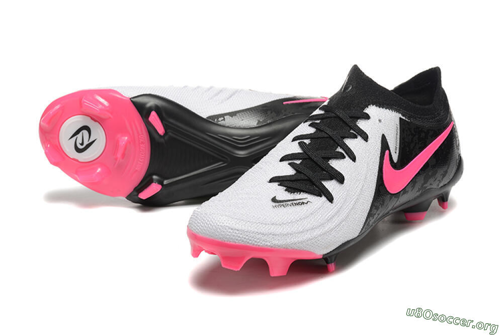 Nike Phantom Luna Elite NU FG Football Boots - White/Black/Pink 0