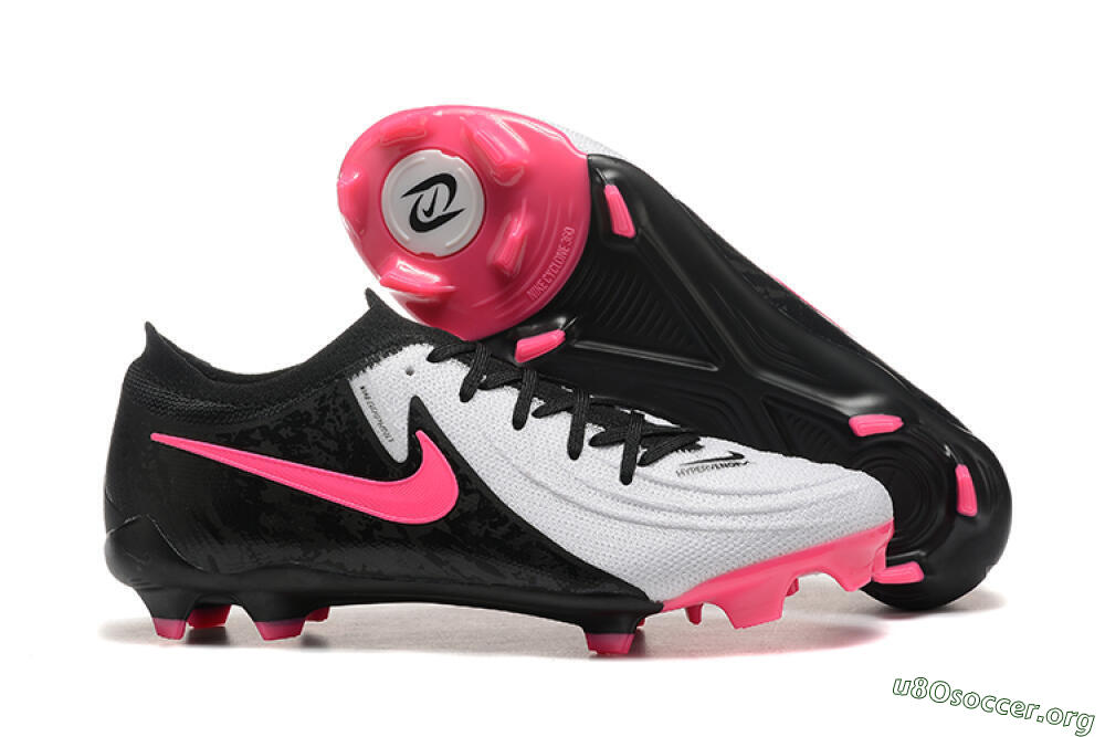 Nike Phantom Luna Elite NU FG Football Boots - White/Black/Pink 2