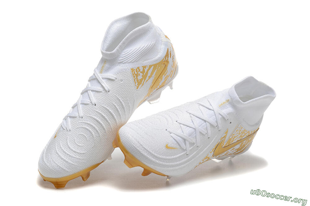 Nike Phantom Luna Elite NU FG Football Boots - White/Gold 7