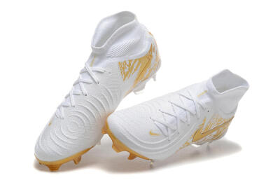 Nike Phantom Luna Elite NU FG Football Boots - White/Gold