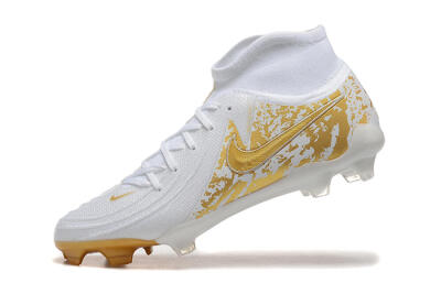 Nike Phantom Luna Elite NU FG Football Boots - White/Gold