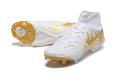Nike Phantom Luna Elite NU FG Football Boots - White/Gold