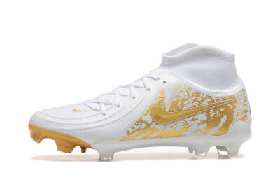 Nike Phantom Luna Elite NU FG Football Boots - White/Gold