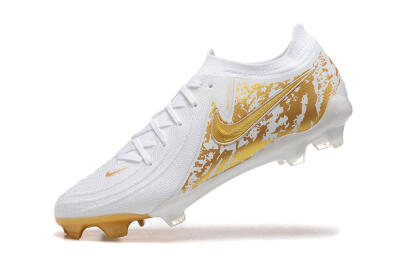 Nike Phantom Luna Elite NU FG Football Boots - White/Gold