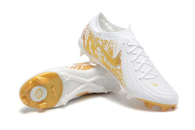 Nike Phantom Luna Elite NU FG Football Boots - White/Gold