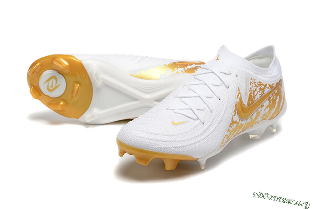 Nike Phantom Luna Elite NU FG Football Boots - White/Gold 0