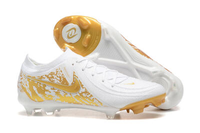 Nike Phantom Luna Elite NU FG Football Boots - White/Gold