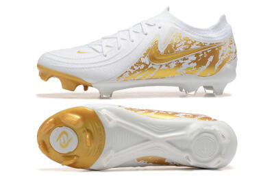 Nike Phantom Luna Elite NU FG Football Boots - White/Gold
