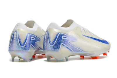 Nike Air Zoom Mercurial Vapor 16 Elite FG Football Boots - Beige/Blue/Orange