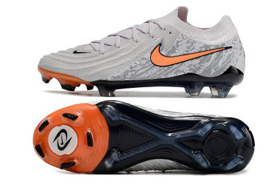 Nike Phantom Luna Elite FG Football Boots - Grey/Orange/Black
