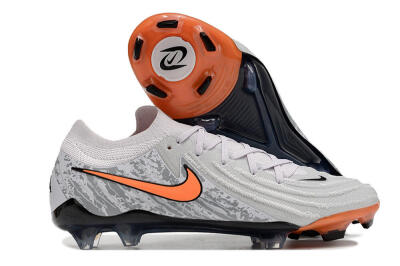Nike Phantom Luna Elite FG Football Boots - Grey/Orange/Black