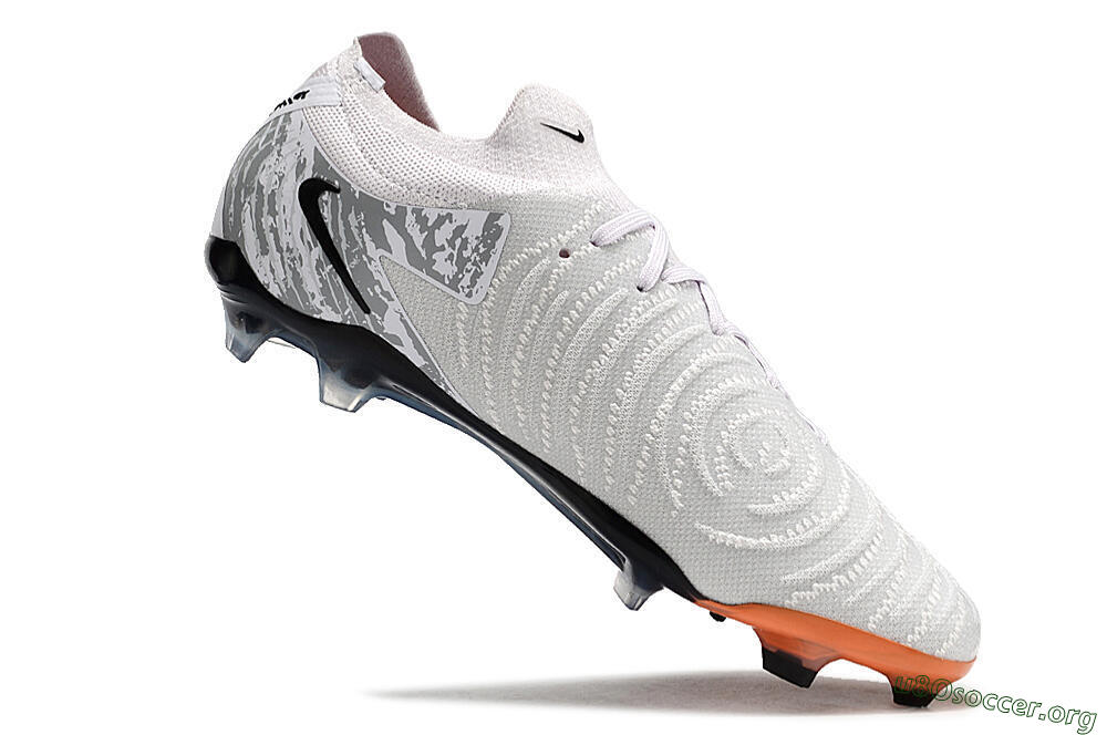Nike Phantom Luna Elite FG Football Boots - Grey/Orange/Black 5