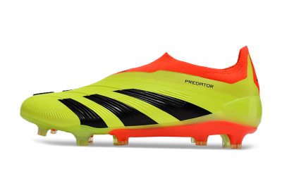 Adidas Predator Accuracy+ Laceless FG Football Boots - Yellow/Black/Orange