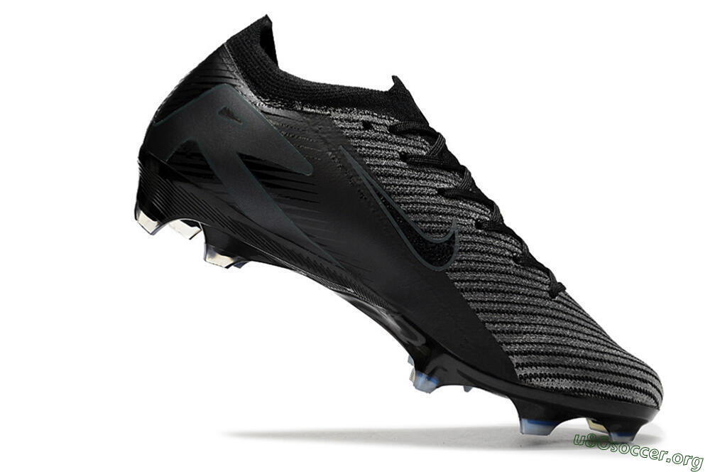 Nike Air Zoom Mercurial Vapor 16 Elite FG Football Boots - Black/Black/Blue 4