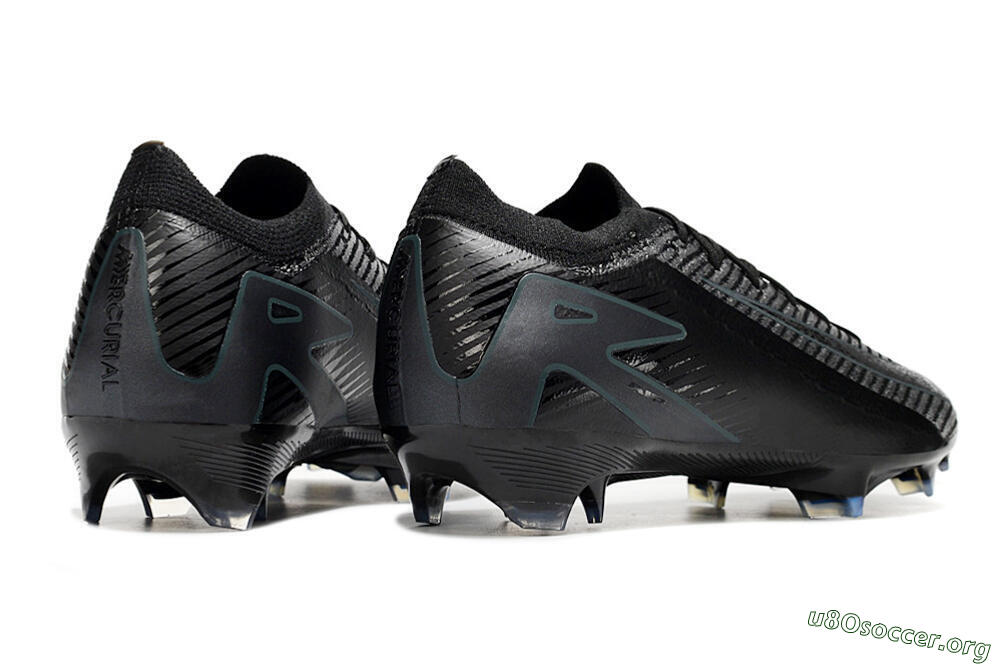 Nike Air Zoom Mercurial Vapor 16 Elite FG Football Boots - Black/Black/Blue 6