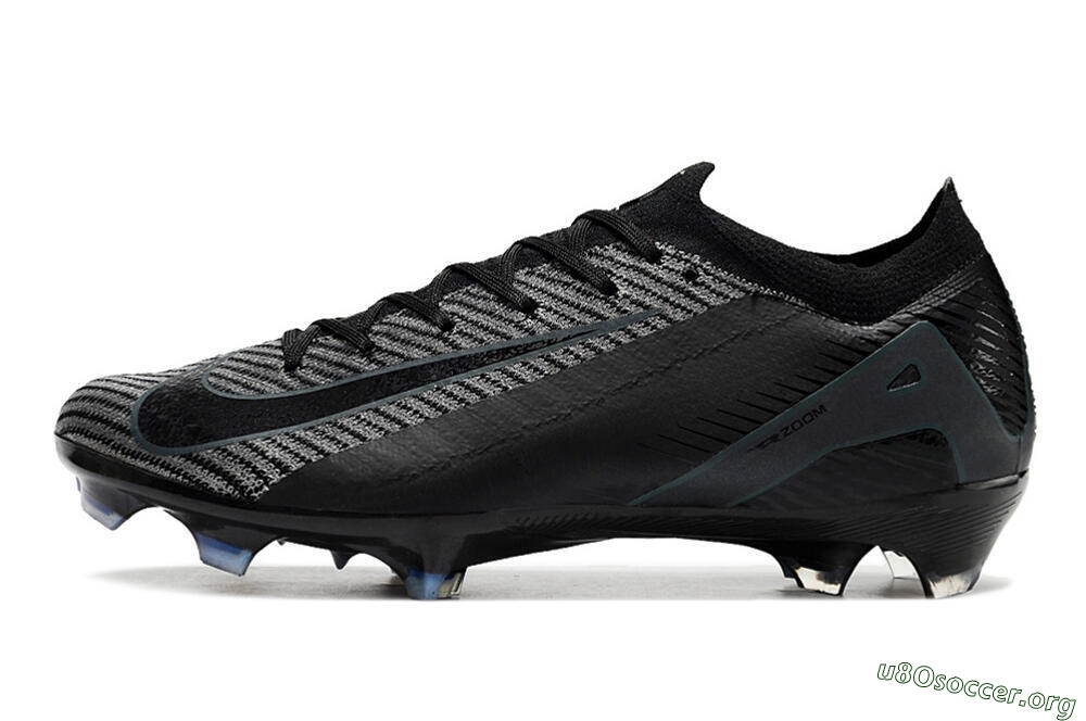 Nike Air Zoom Mercurial Vapor 16 Elite FG Football Boots - Black/Black/Blue 3