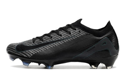 Nike Air Zoom Mercurial Vapor 16 Elite FG Football Boots - Black/Black/Blue