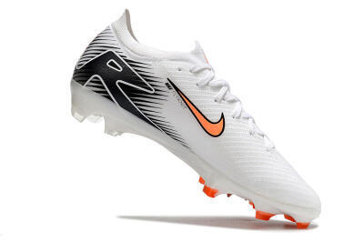 Nike Air Zoom Mercurial Vapor 16 Elite FG Football Boots - White/Orange/Black