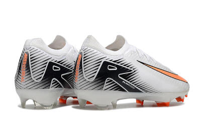 Nike Air Zoom Mercurial Vapor 16 Elite FG Football Boots - White/Orange/Black