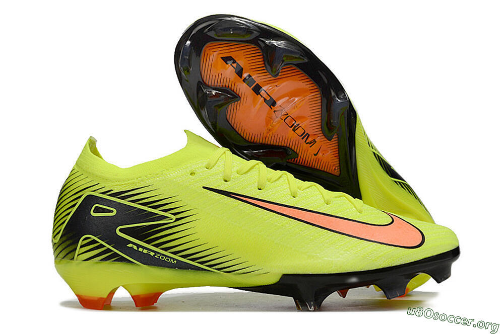 Nike Air Zoom Mercurial Vapor 16 Elite FG Football Boots - Yellow/Orange/Black 2