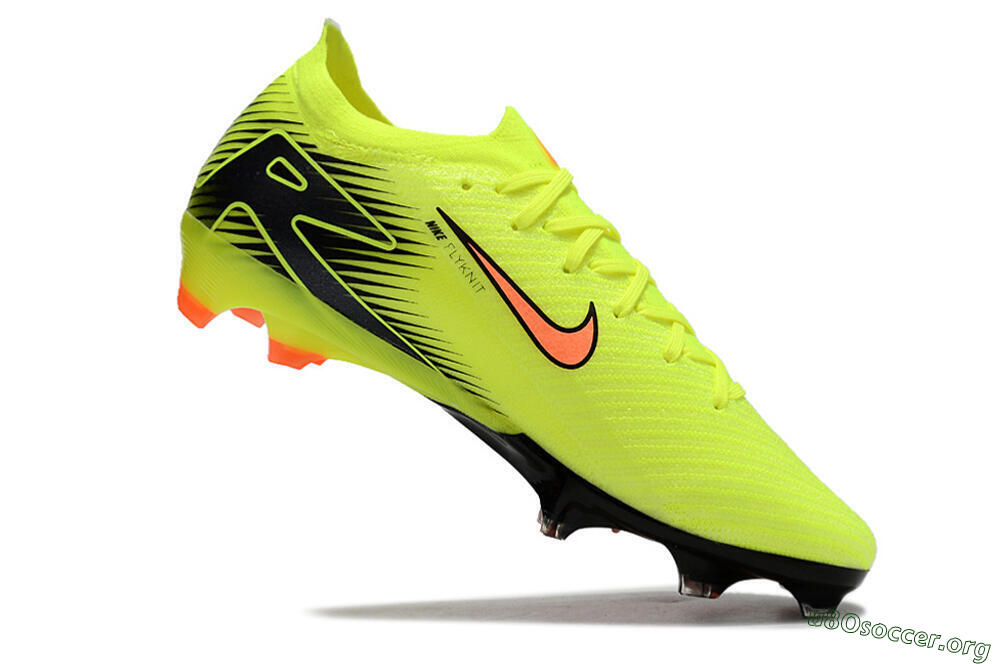 Nike Air Zoom Mercurial Vapor 16 Elite FG Football Boots - Yellow/Orange/Black 4
