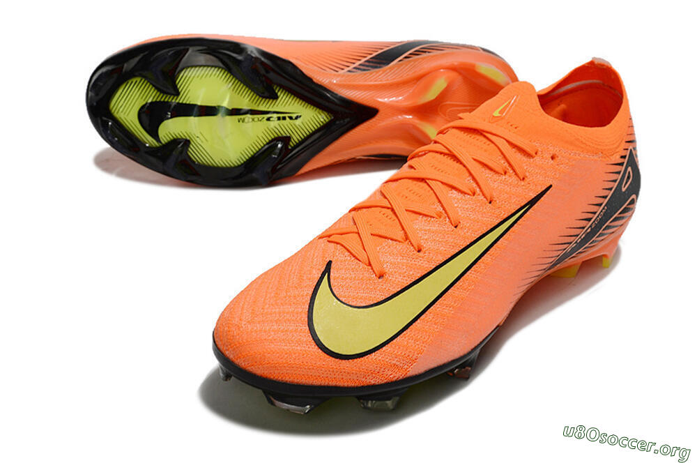 Nike Air Zoom Mercurial Vapor 16 Elite FG Football Boots - Orange/Yellow/Black 0