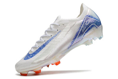 Nike Air Zoom Mercurial Vapor 16 Elite FG Football Boots - White/Silver/Blue/Orange