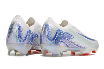Nike Air Zoom Mercurial Vapor 16 Elite FG Football Boots - White/Silver/Blue/Orange