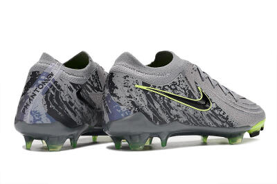 Nike Phantom Luna Elite NU FG Football Boots - Grey/Black/Yellow
