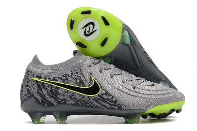 Nike Phantom Luna Elite NU FG Football Boots - Grey/Black/Yellow