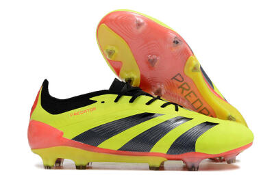 Adidas Predator Elite FG Football Boots - Yellow/Black/Orange