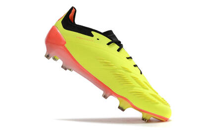 Adidas Predator Elite FG Football Boots - Yellow/Black/Orange