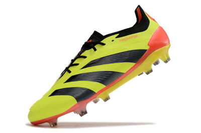 Adidas Predator Elite FG Football Boots - Yellow/Black/Orange