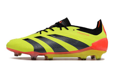 Adidas Predator Elite FG Football Boots - Yellow/Black/Orange