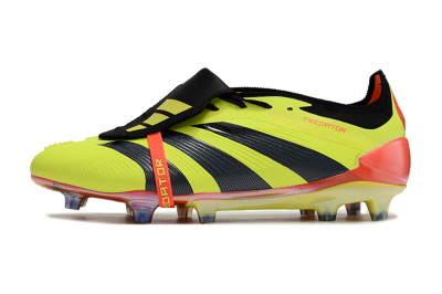 Adidas Predator Elite Foldover Tongue FG Football Boots - Yellow/Black/Orange