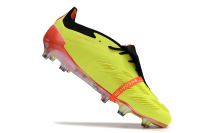 Adidas Predator Elite Foldover Tongue FG Football Boots - Yellow/Black/Orange