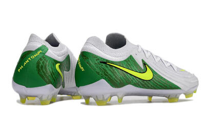 Nike Phantom Luna Elite NU FG Football Boots - White/Green/Yellow