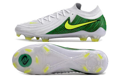 Nike Phantom Luna Elite NU FG Football Boots - White/Green/Yellow
