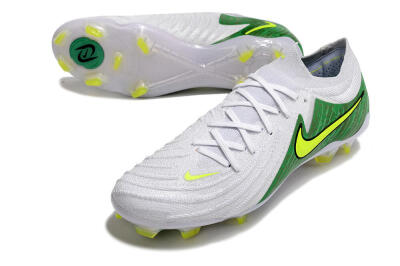 Nike Phantom Luna Elite NU FG Football Boots - White/Green/Yellow