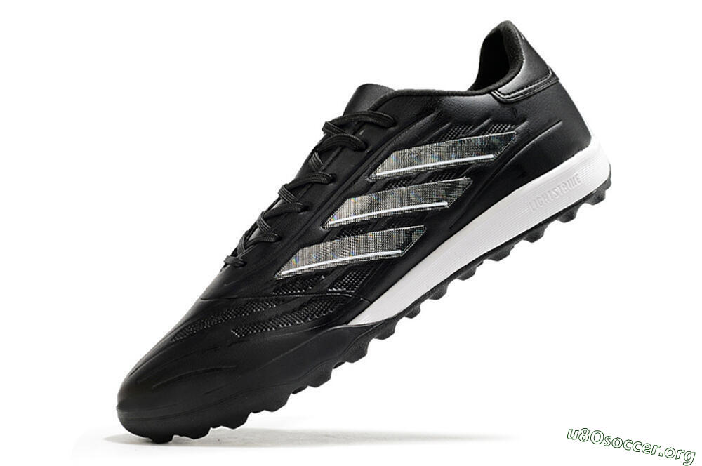 Adidas Copa Pure.3 TF Football Shoes - Black/Sliver/White 5