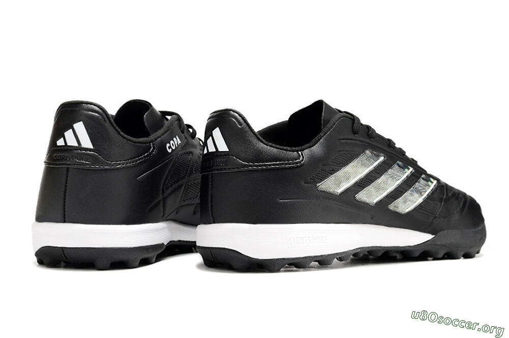 Adidas Copa Pure.3 TF Football Shoes - Black/Sliver/White 6