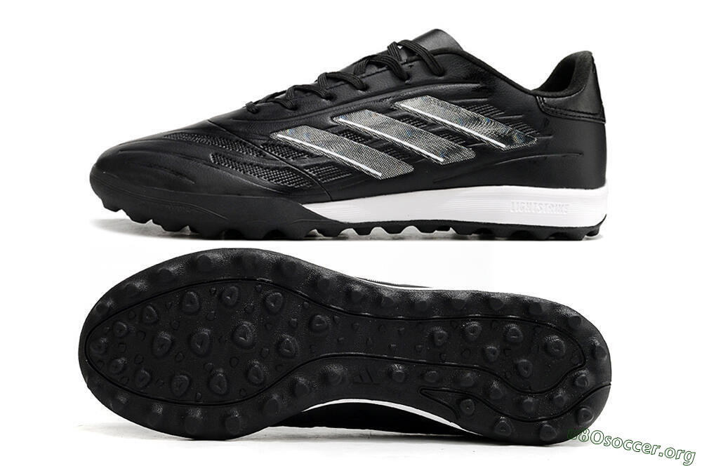 Adidas Copa Pure.3 TF Football Shoes - Black/Sliver/White 1