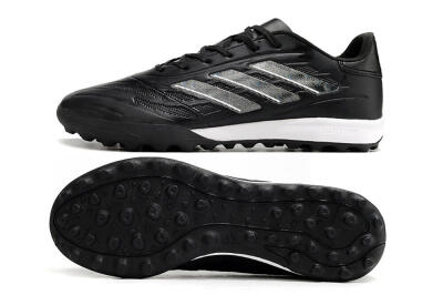Adidas Copa Pure.3 TF Football Shoes - Black/Sliver/White