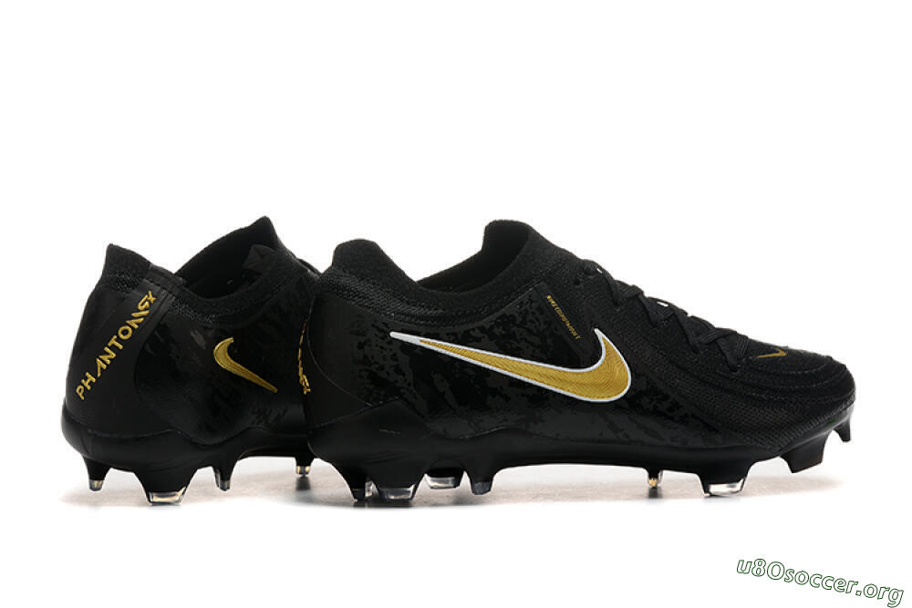 Nike Phantom Luna Elite NU FG Football Boots - Black/Gold 9