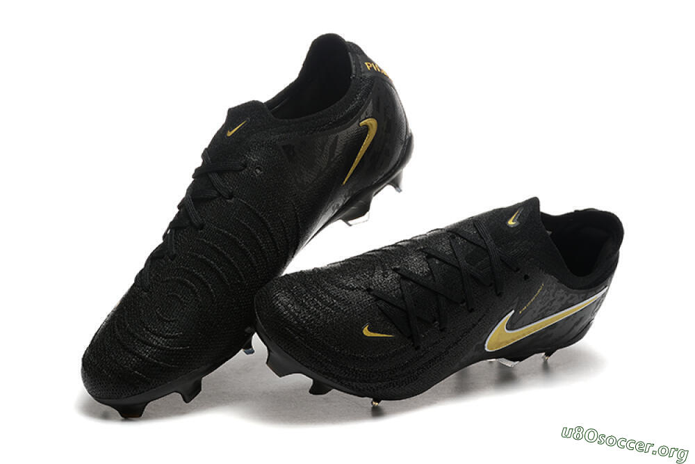 Nike Phantom Luna Elite NU FG Football Boots - Black/Gold 6