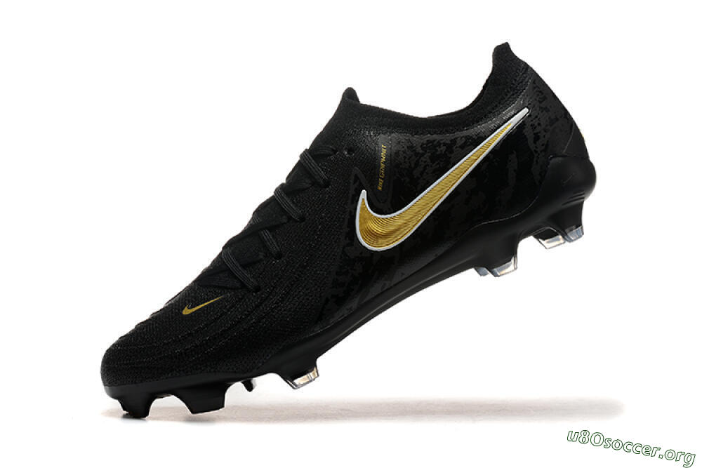 Nike Phantom Luna Elite NU FG Football Boots - Black/Gold 8