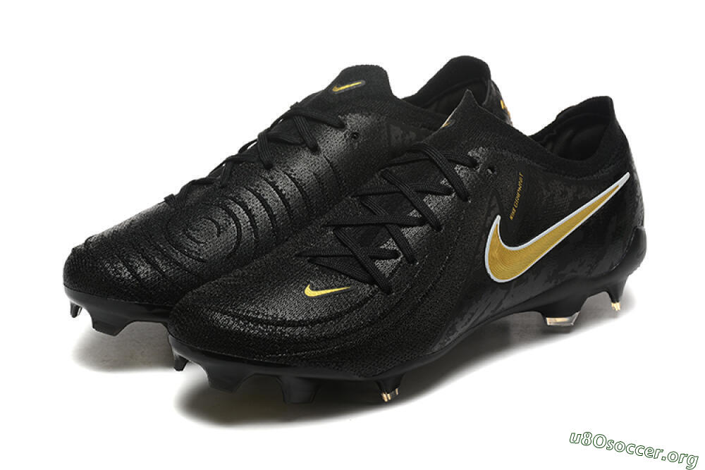 Nike Phantom Luna Elite NU FG Football Boots - Black/Gold 5