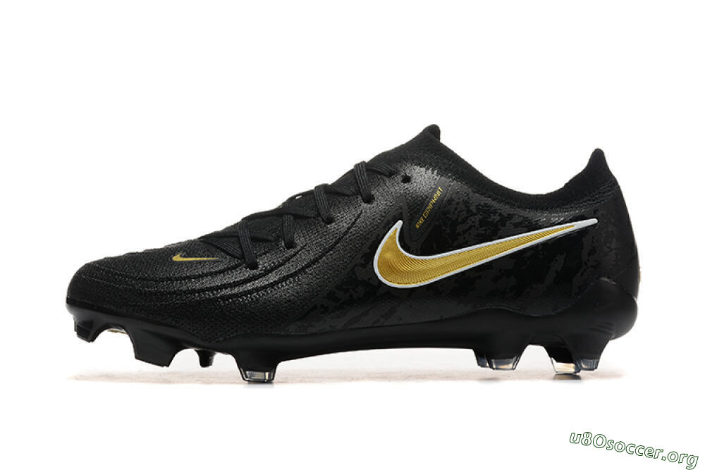 Nike Phantom Luna Elite NU FG Football Boots - Black/Gold 3