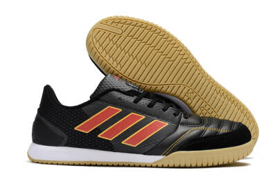 Adidas Top Sala FG Football Shoes - Black/Orange/Brown