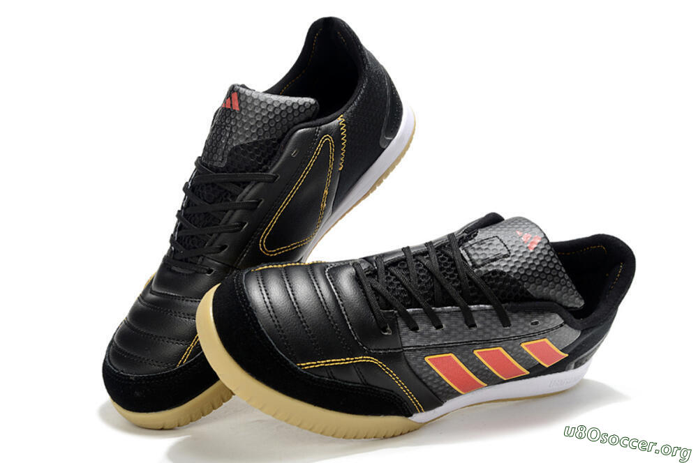 Adidas Top Sala FG Football Shoes - Black/Orange/Brown 0